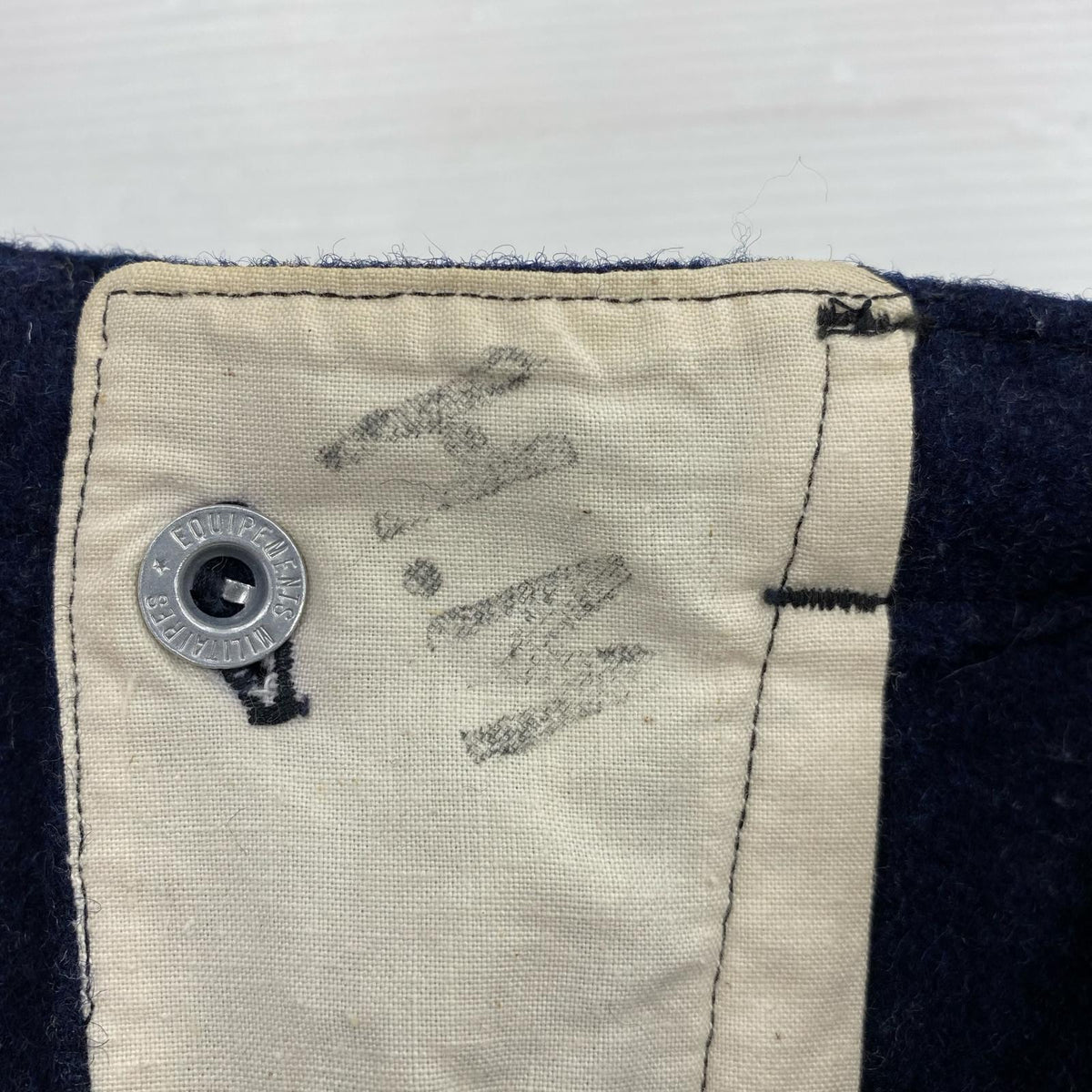 パンツ ~50s French Army SSA Wool Hospital Pants ネイビー
