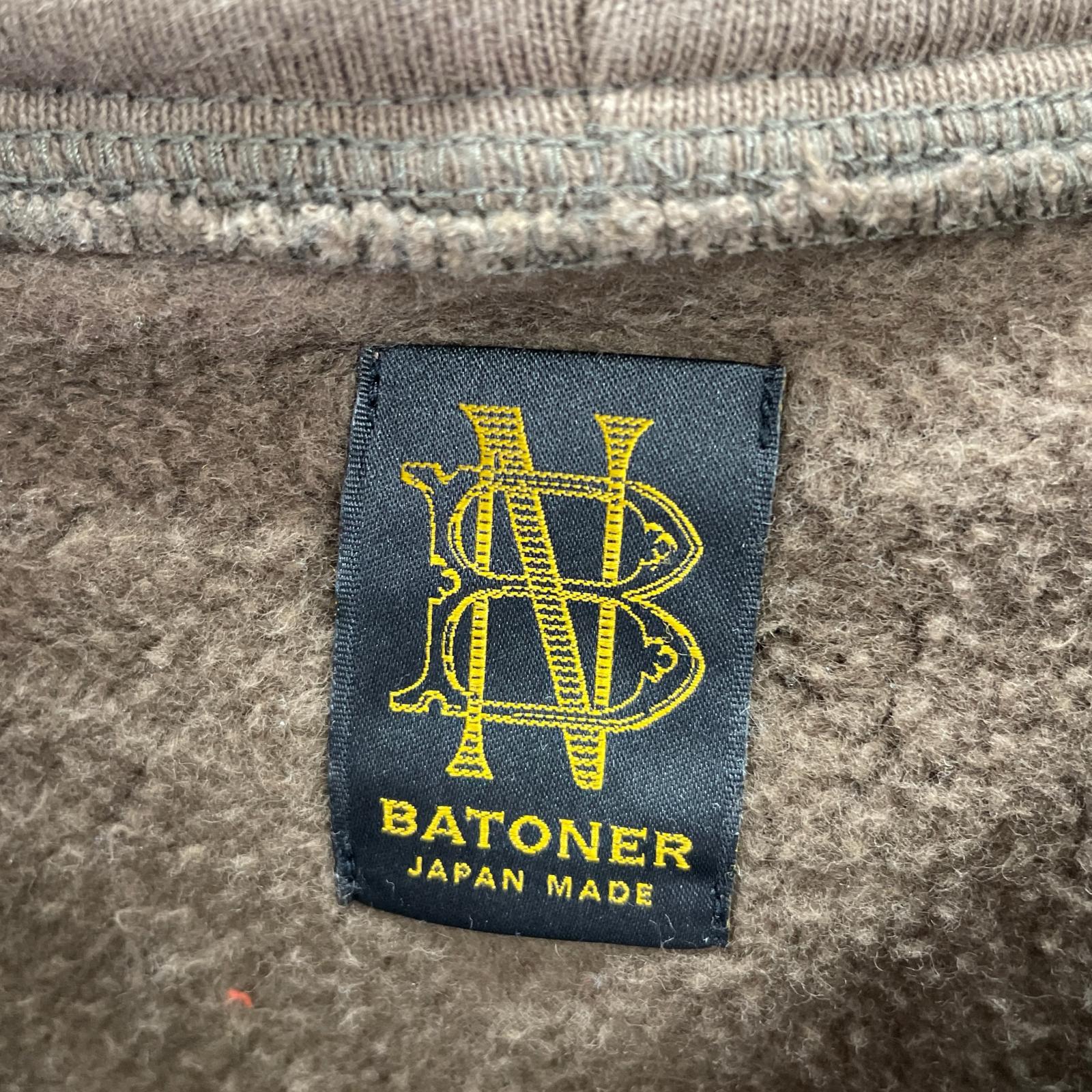 その他アウター BATONER JUMBERCA URAKE ZIP UP PARKA 3 BN-24FM-034 ブラウン