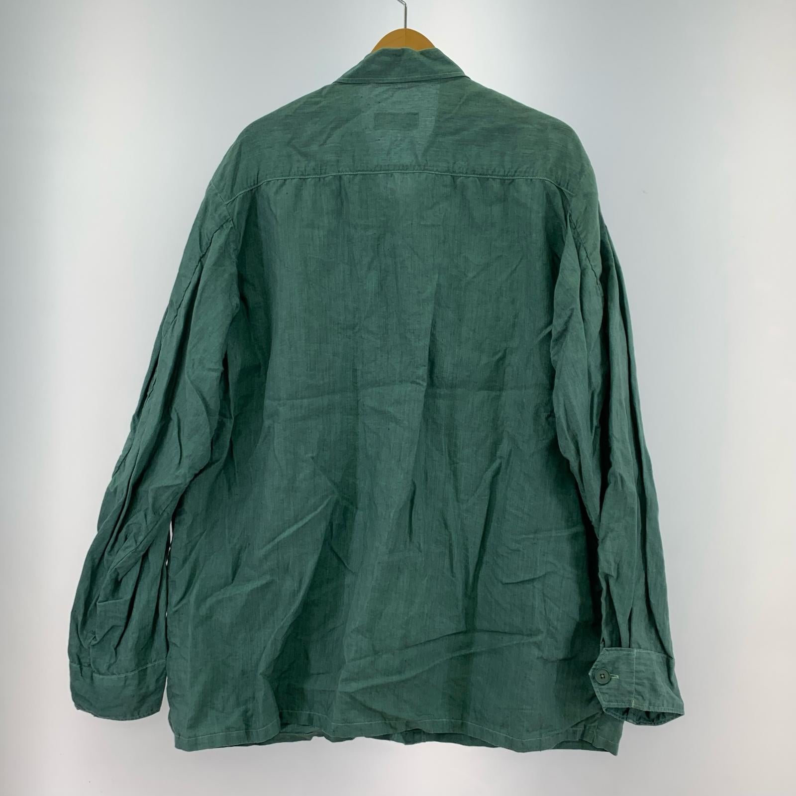 長袖シャツ SH-FTGJ-004 Fatigue Shirt S グリーン