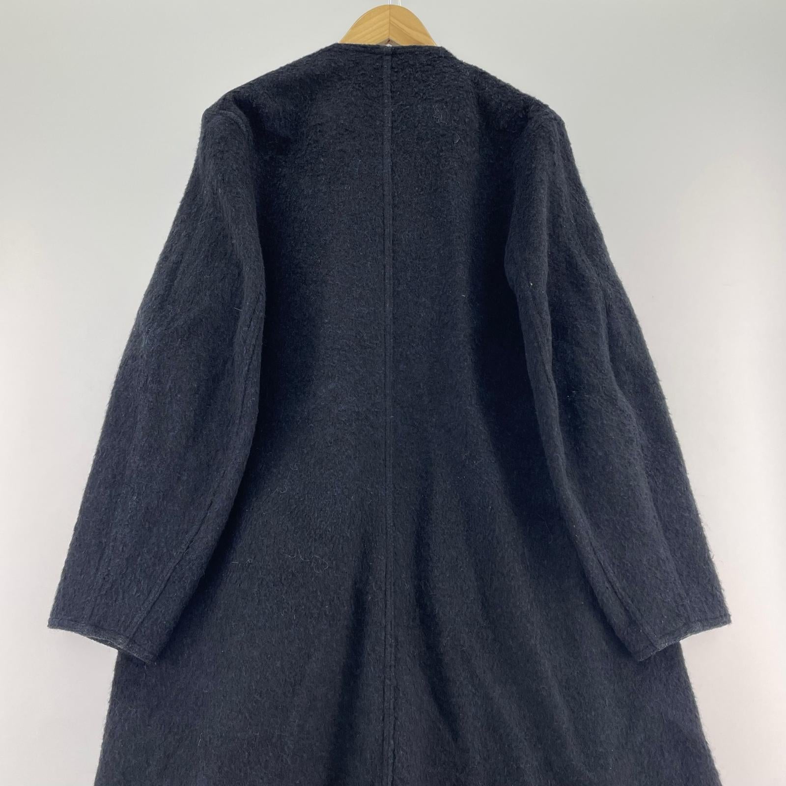 その他アウター LEMAIRE ウールコート 34 34 ネイビー