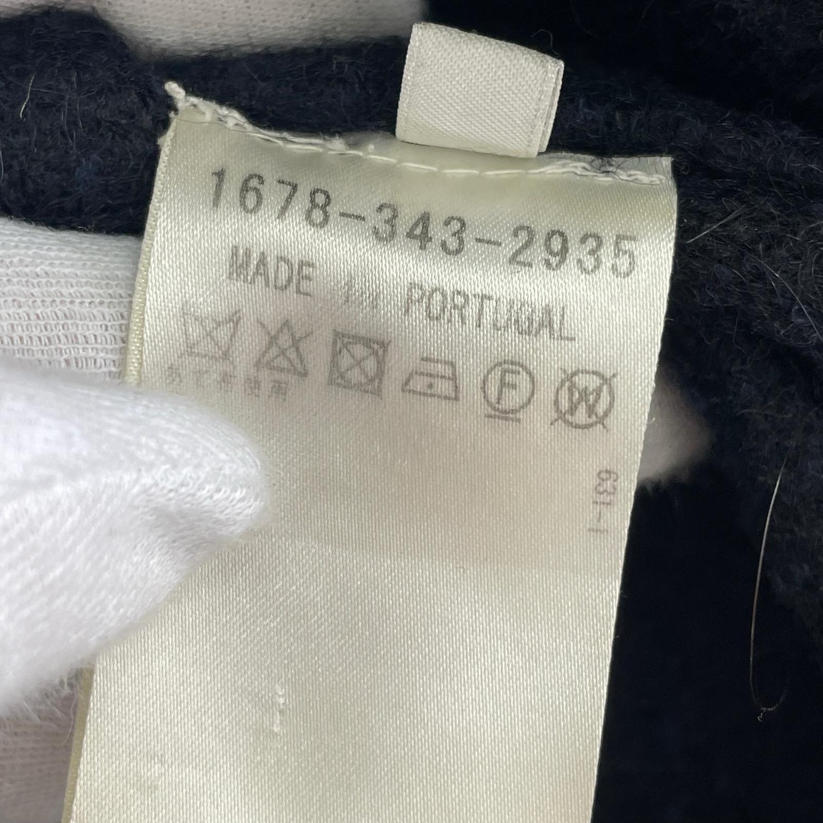 その他アウター LEMAIRE ウールコート 34 34 ネイビー