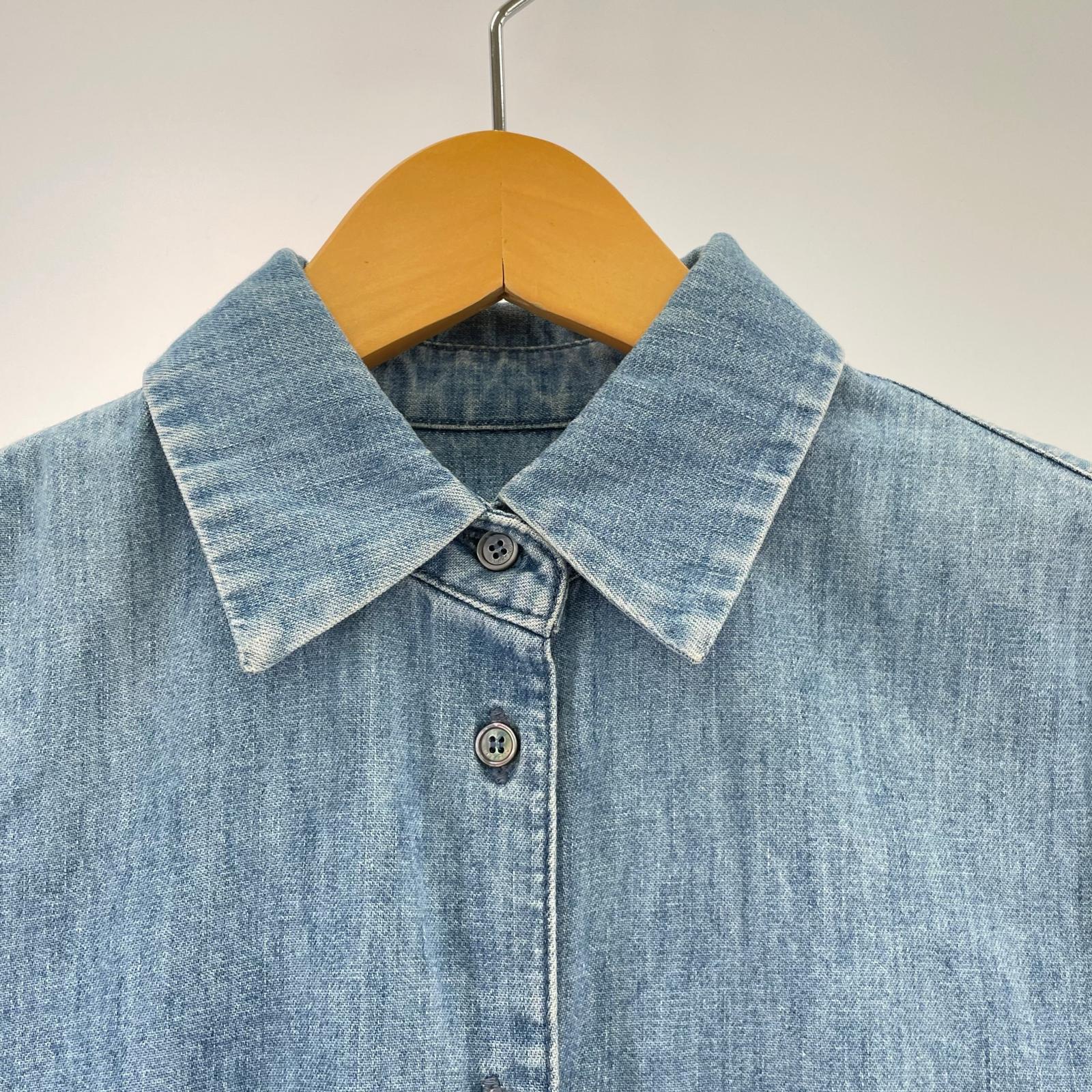 その他トップス WEEKEND Max Mara デニムシャツ 34 34 ブルー