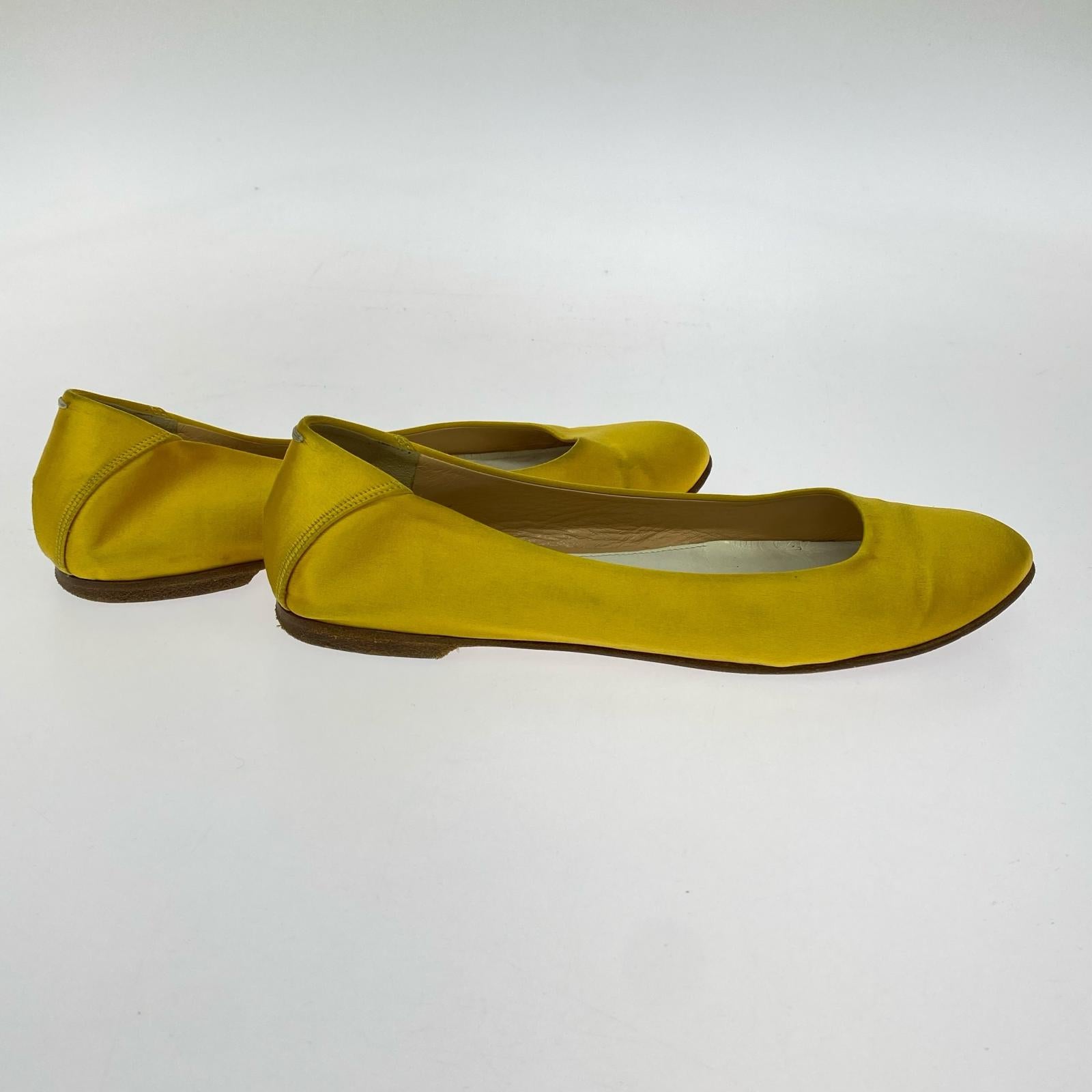 その他靴 Maison Martin Margiela フラットシューズ 37 イエロー