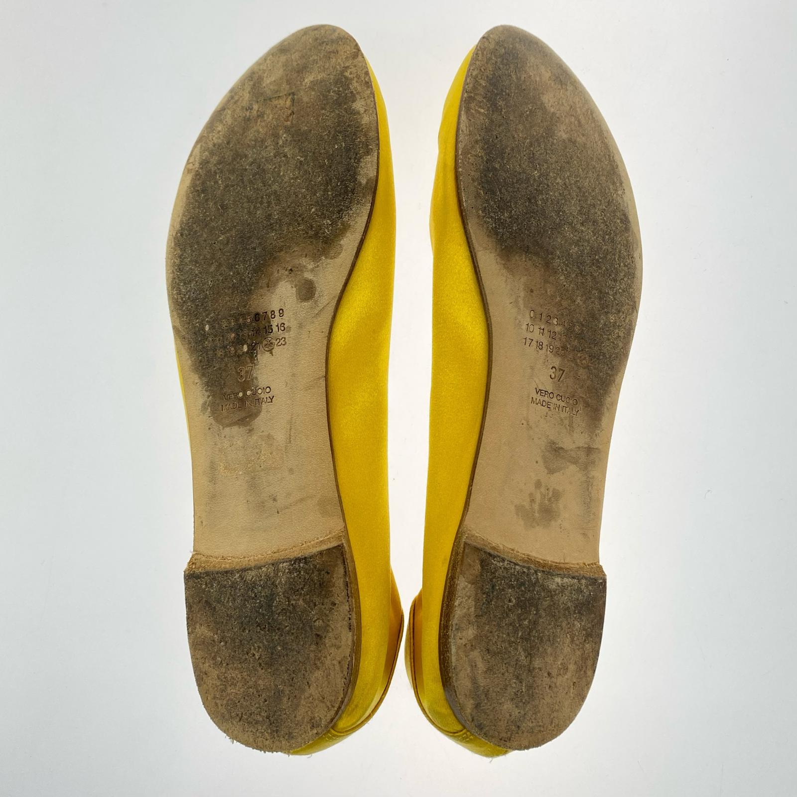 その他靴 Maison Martin Margiela フラットシューズ 37 イエロー