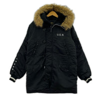 ミリタリージャケット × ALPHA INDUSTRIES ブラック