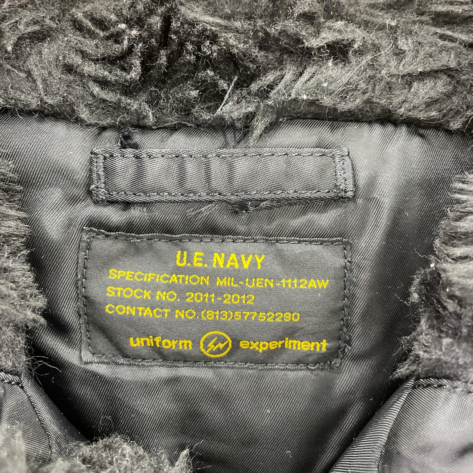 ミリタリージャケット × ALPHA INDUSTRIES ブラック
