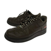 スニーカー NIKE×Supreme AIR FORCE 1 LOW SP スニーカー 27.5 ブラウン 27.5cm (US9 1/2 UK9 EU45) ブラウン