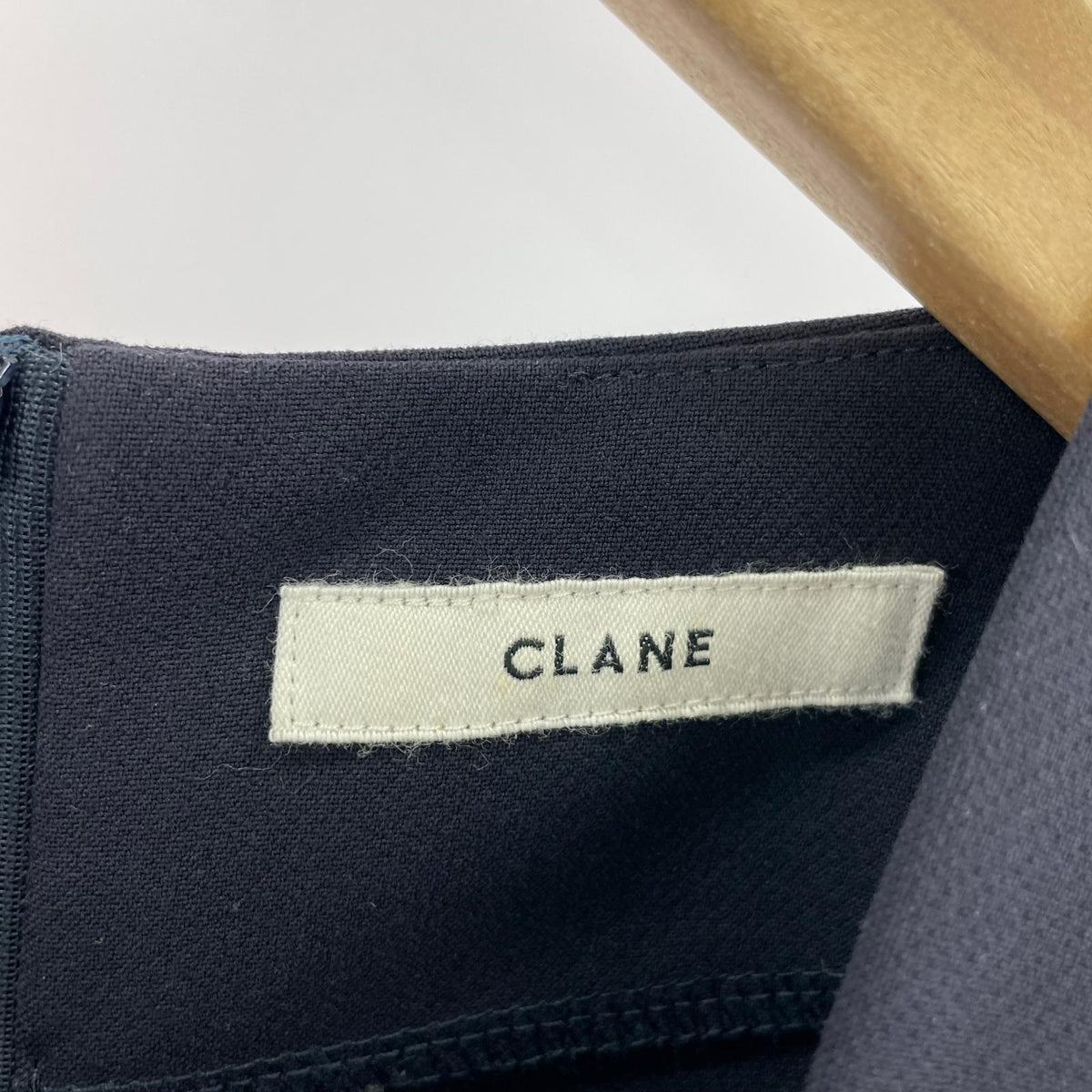 ワンピース CLANE 長袖ワンピース 1 ネイビー