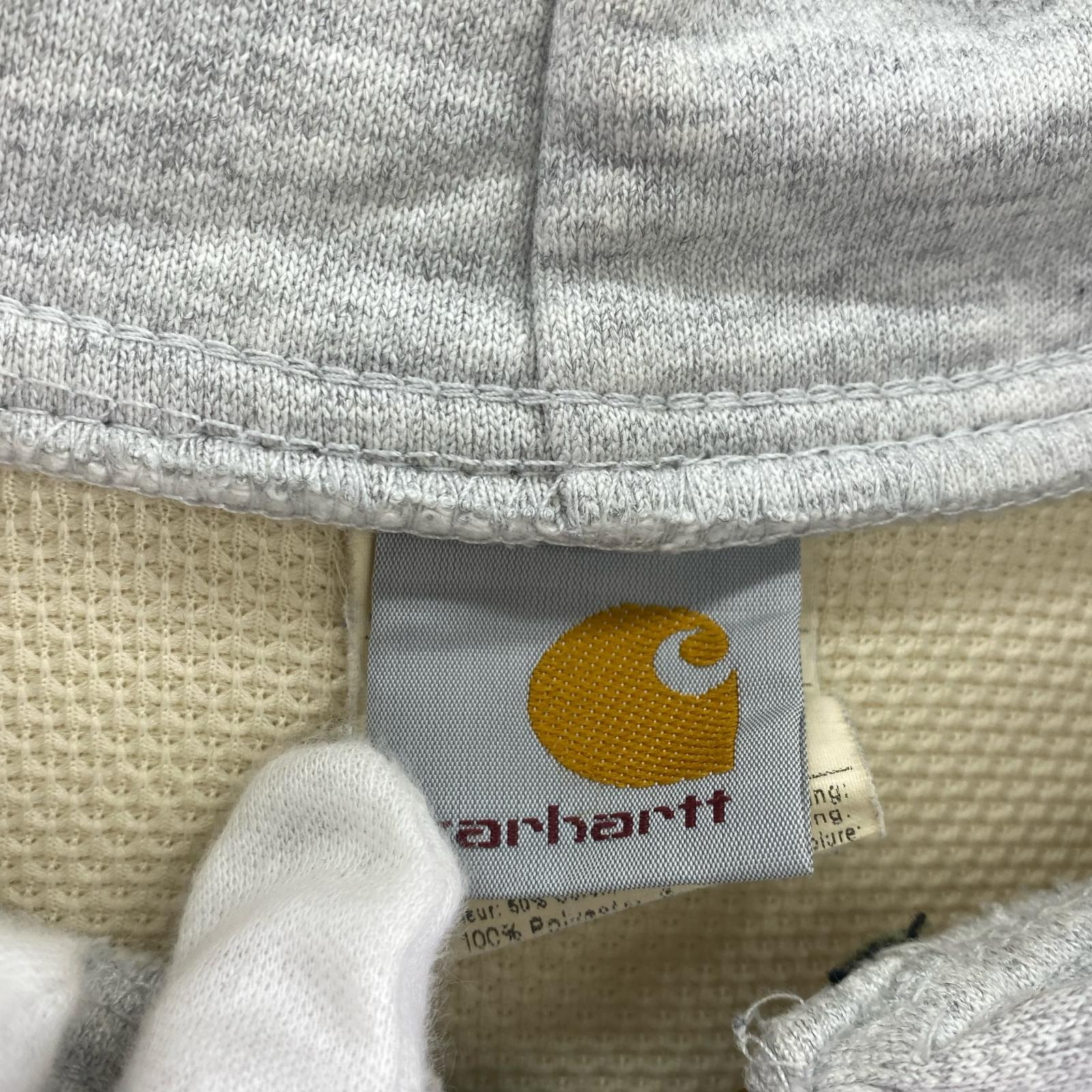 パーカー Carhartt ダックパーカー ※汚れ グレー