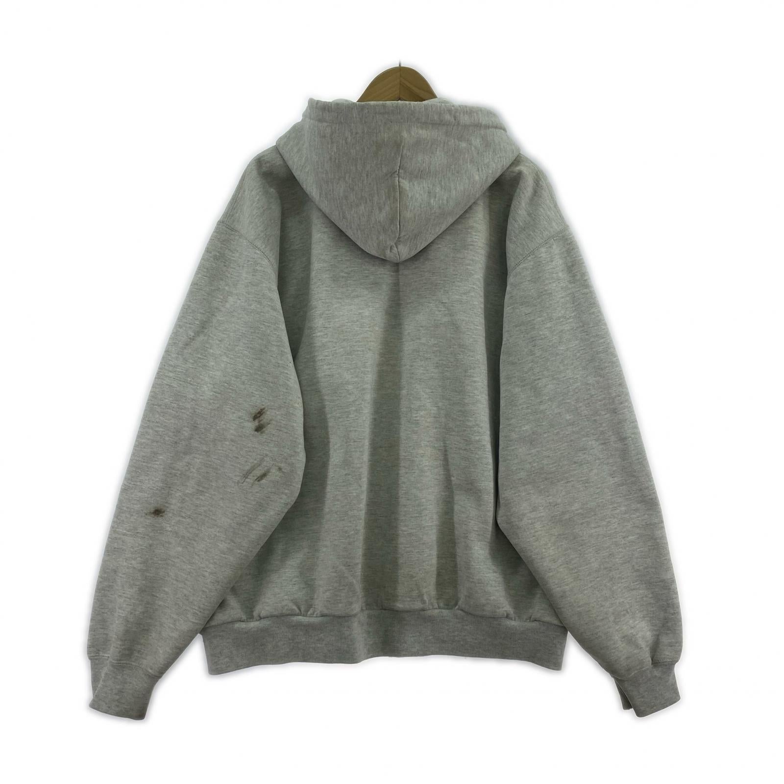 パーカー Carhartt ダックパーカー ※汚れ グレー