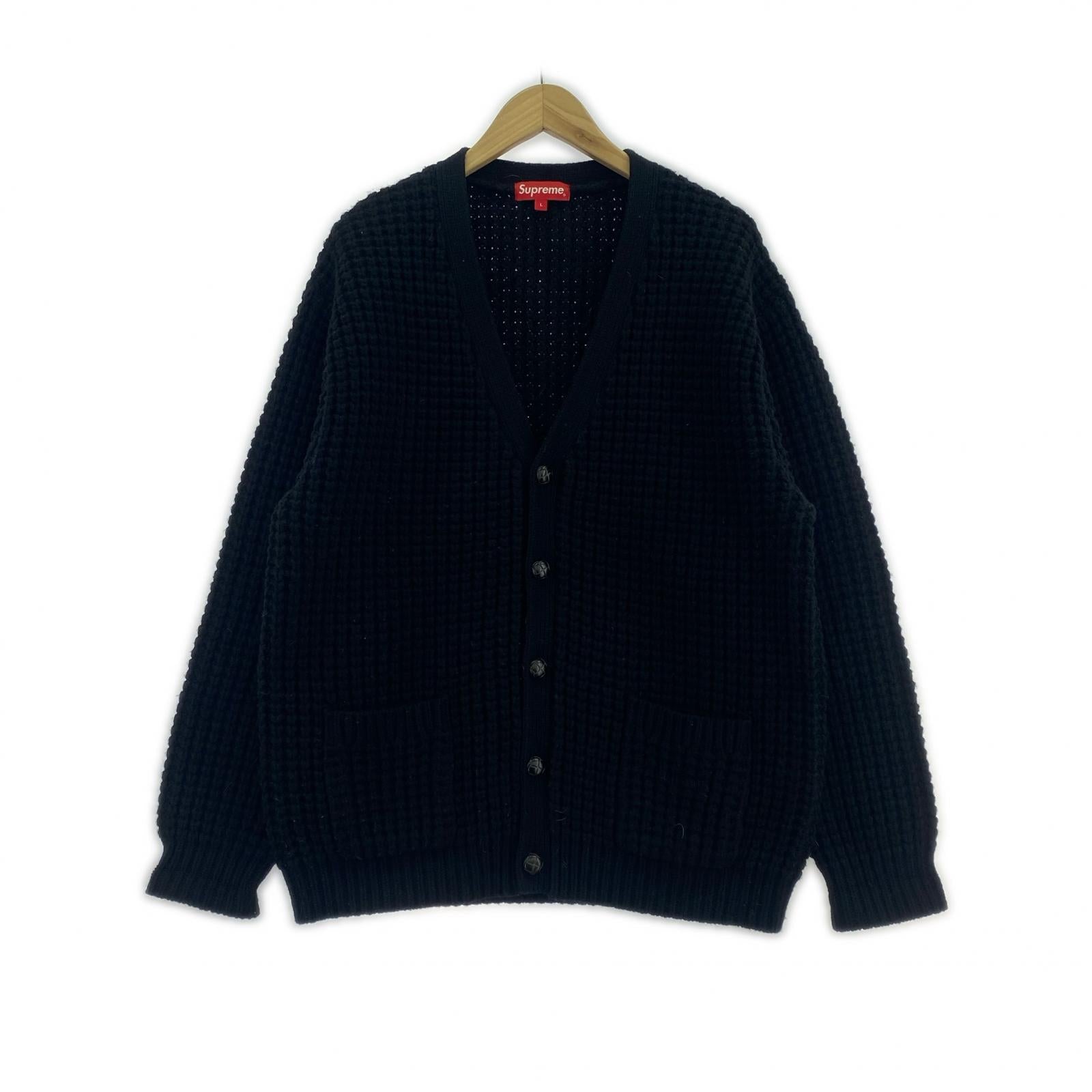 カーディガン Supreme カーディガン L ブラック
