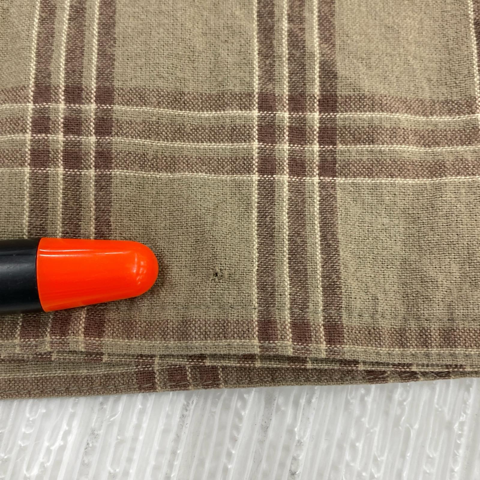 スカート 73年 ISSEY SPORT ドッキングチェックスカート ベージュ