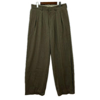 パンツ NICENESS 24AW SCHENKER ガングラブチェック スラックス L ベージュ系 L ベージュ