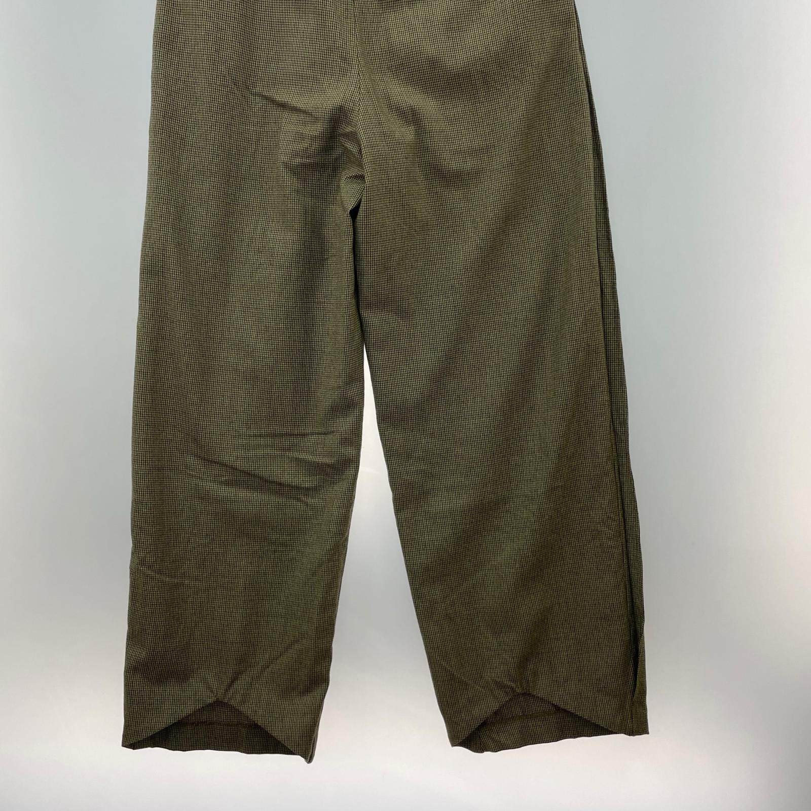 パンツ NICENESS 24AW SCHENKER ガングラブチェック スラックス L ベージュ系 L ベージュ