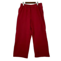 パンツ cantate 24AW fluffy sweatpants MANHOLE 別注 スウェットパンツ 46 レッド 46 レッド