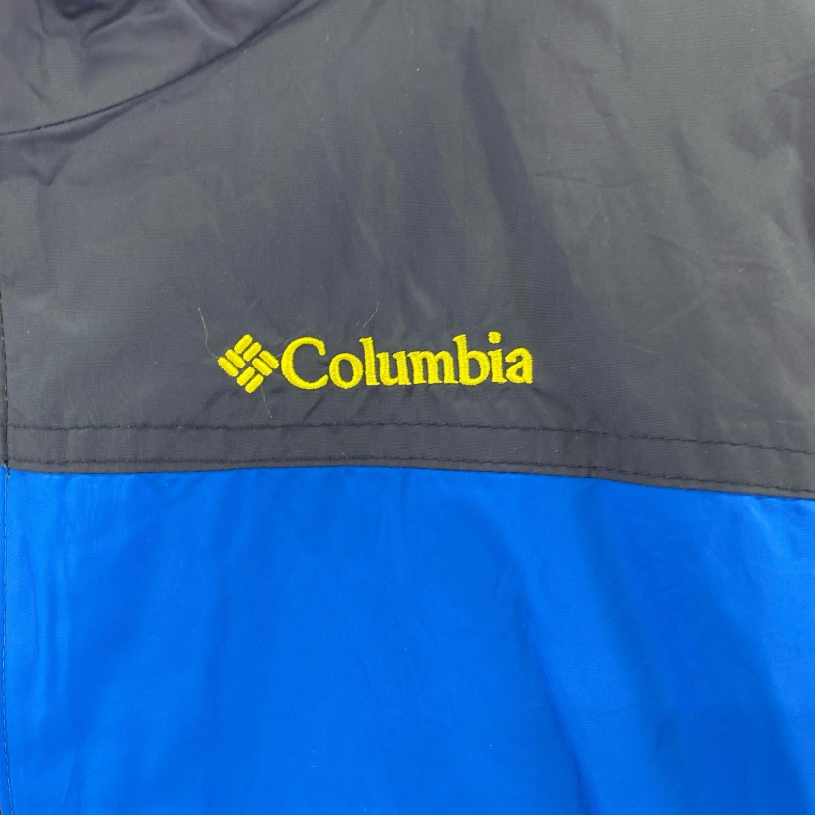 ジャケット Columbia マウンテンパーカー L ブルー×ネイビー L