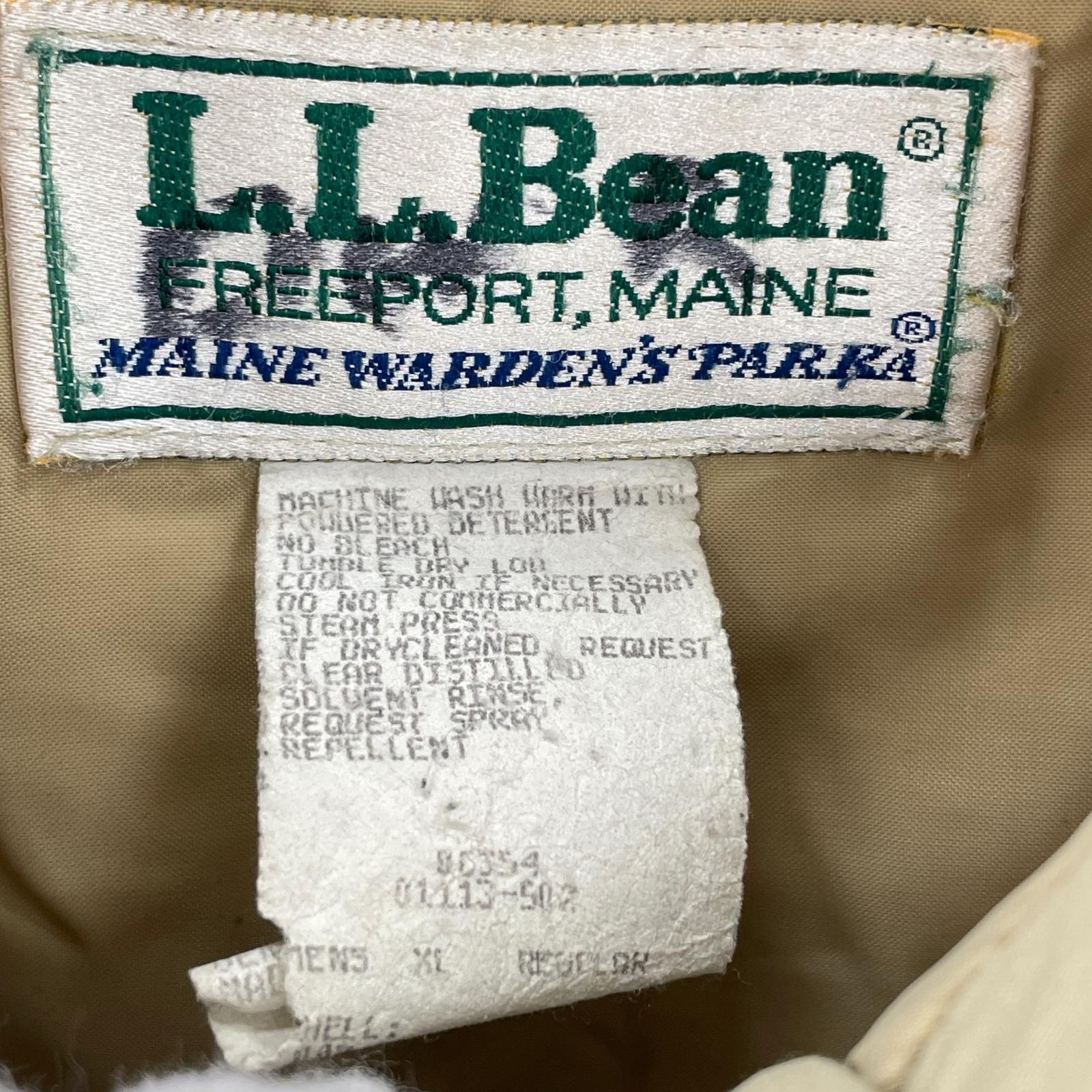 ジャケット 80s GORE-TEX MAINE WARDEN'S PARKA (XL) 緑