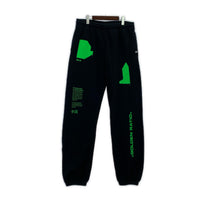 パンツ OFF-WHITE 20SS ARCH SHAPES SLIM SWEATPANTS OMCH020R20E30006 黒 (XL) ブラック
