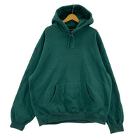 パーカー Satin Applique Hooded Sweatshirt XXL 緑 グリーン