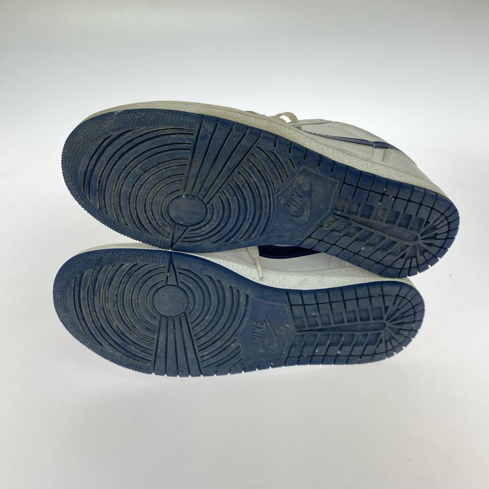 スニーカー AIR JORDAN 1 LOW 85 Metallic Blue 27cm (US9 UK8 1/2 EU44) ホワイト