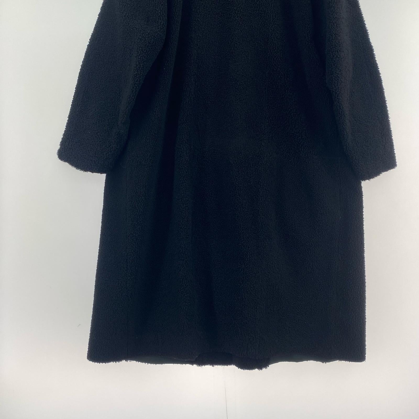 ジャケット 10AW ラムレザー ムートンステンカラーコート (3) 黒 3 ブラック