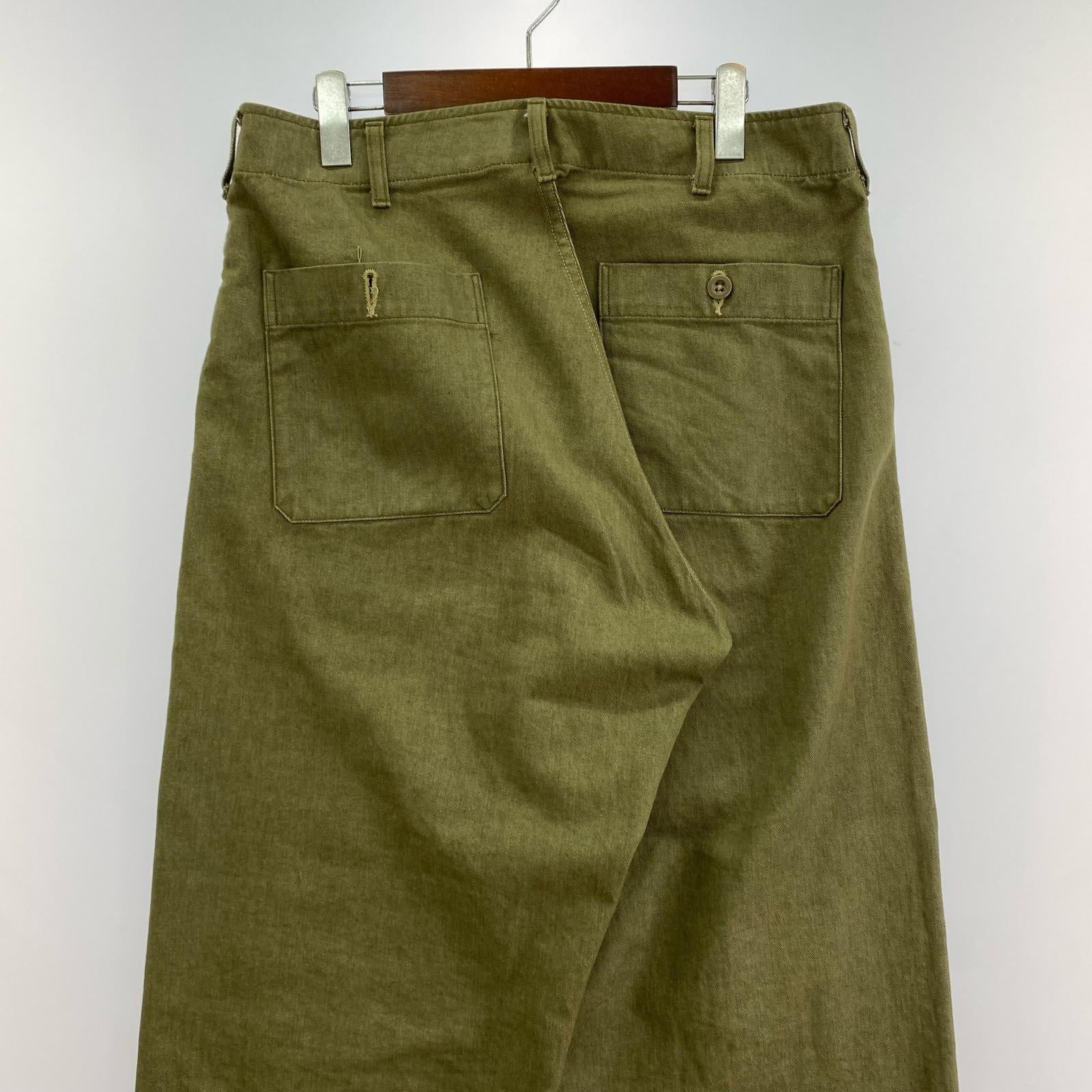 パンツ 25AW HYSTERIC 0321トラウザーパンツ 02253AP04 (M) グリーン M