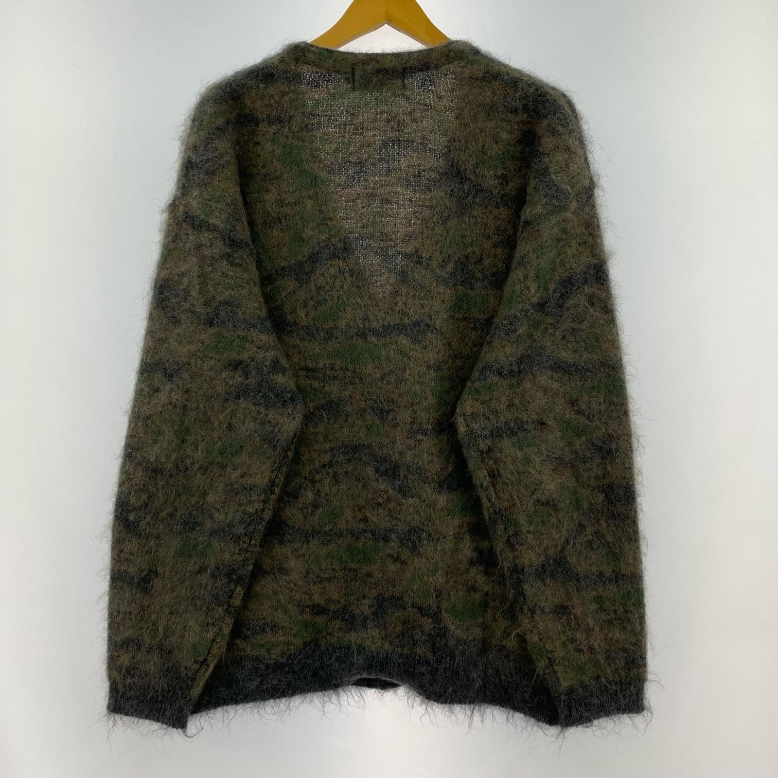 カーディガン 25AW TIGER CAMO柄ジャカード カーディガン 02253ND05 M