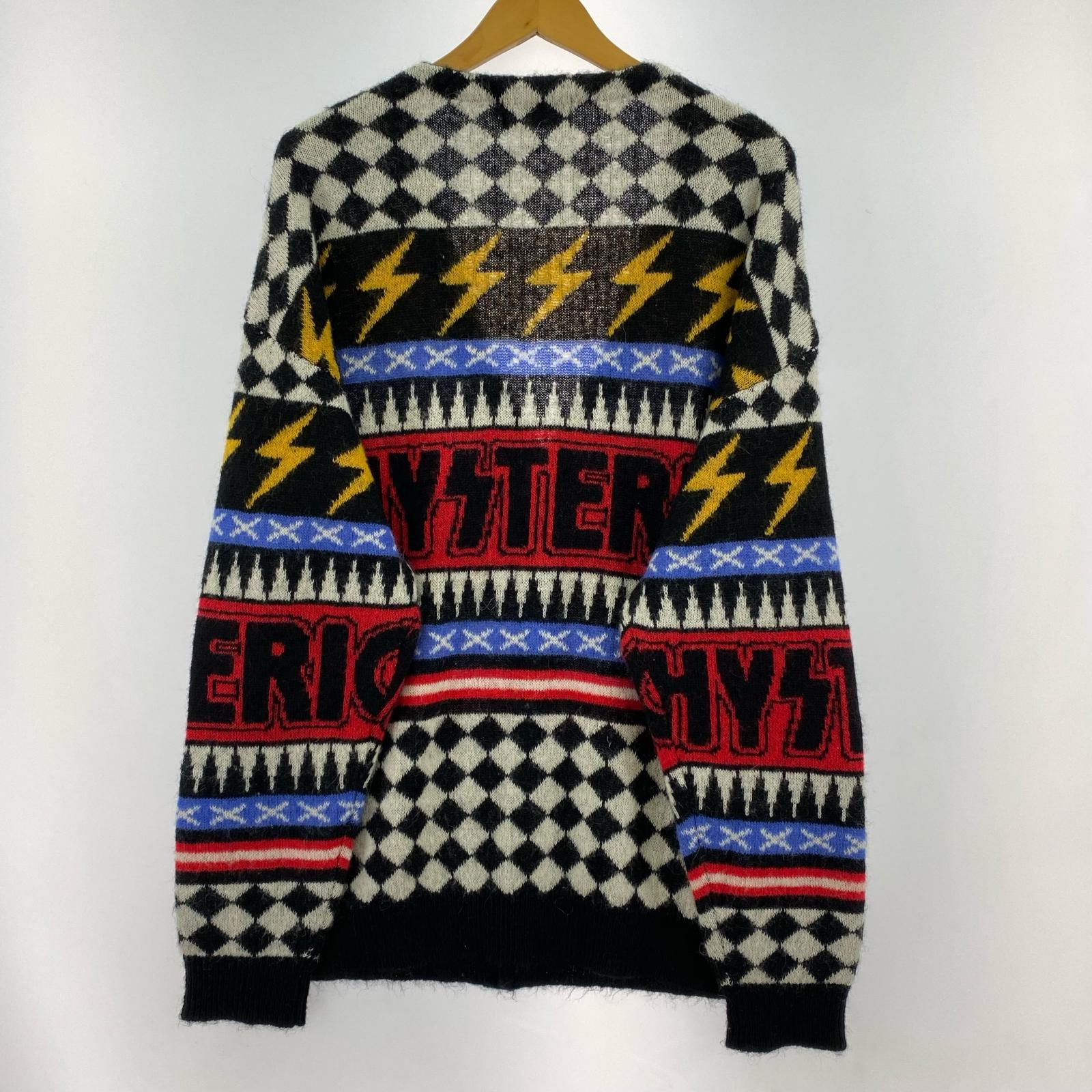 カーディガン サンダー柄ジャガードカーディガン (L) L マルチカラー