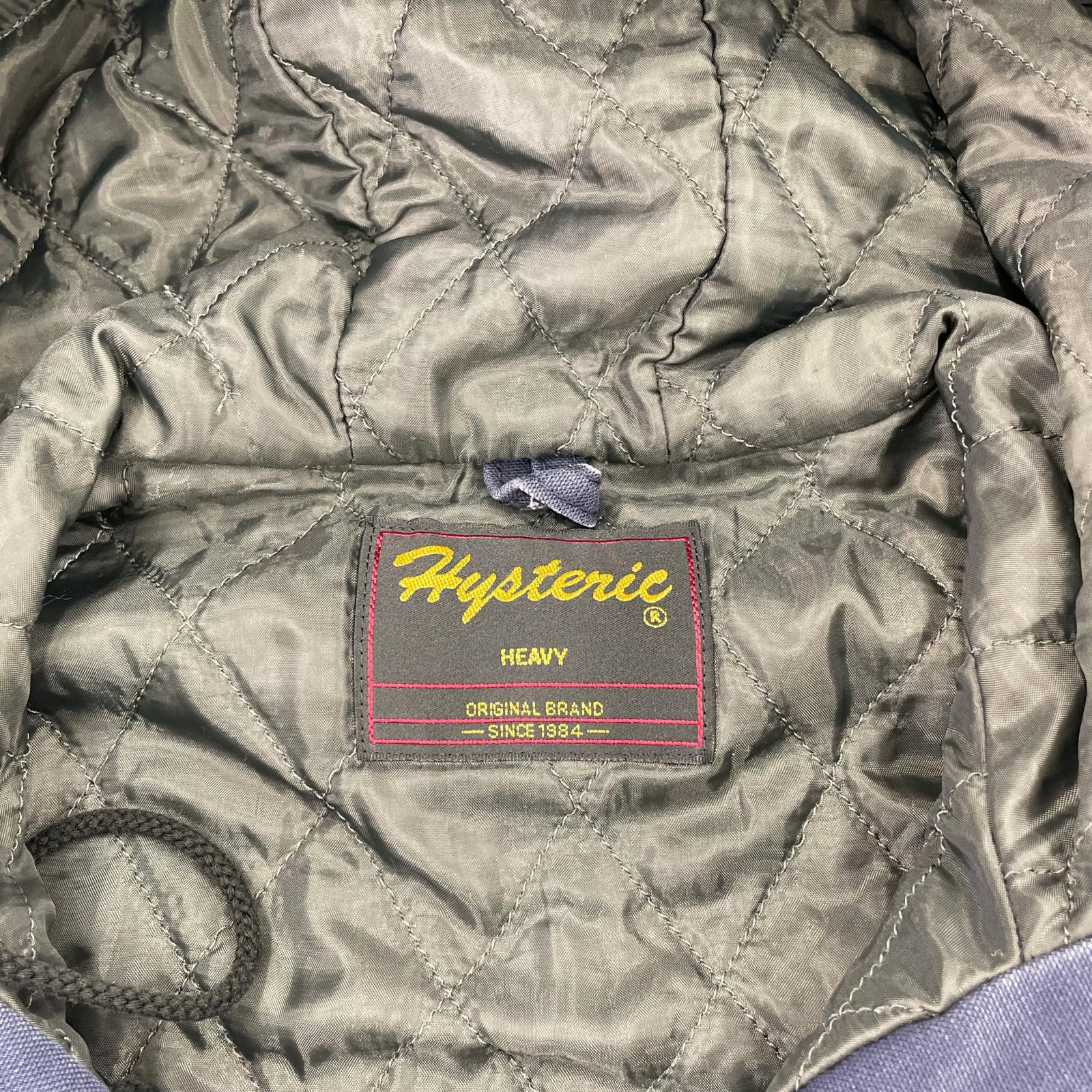 マウンテンパーカー HYSTERIC GLAMOUR オールド ダック地 マウンテンパーカー F 紺 ブラック