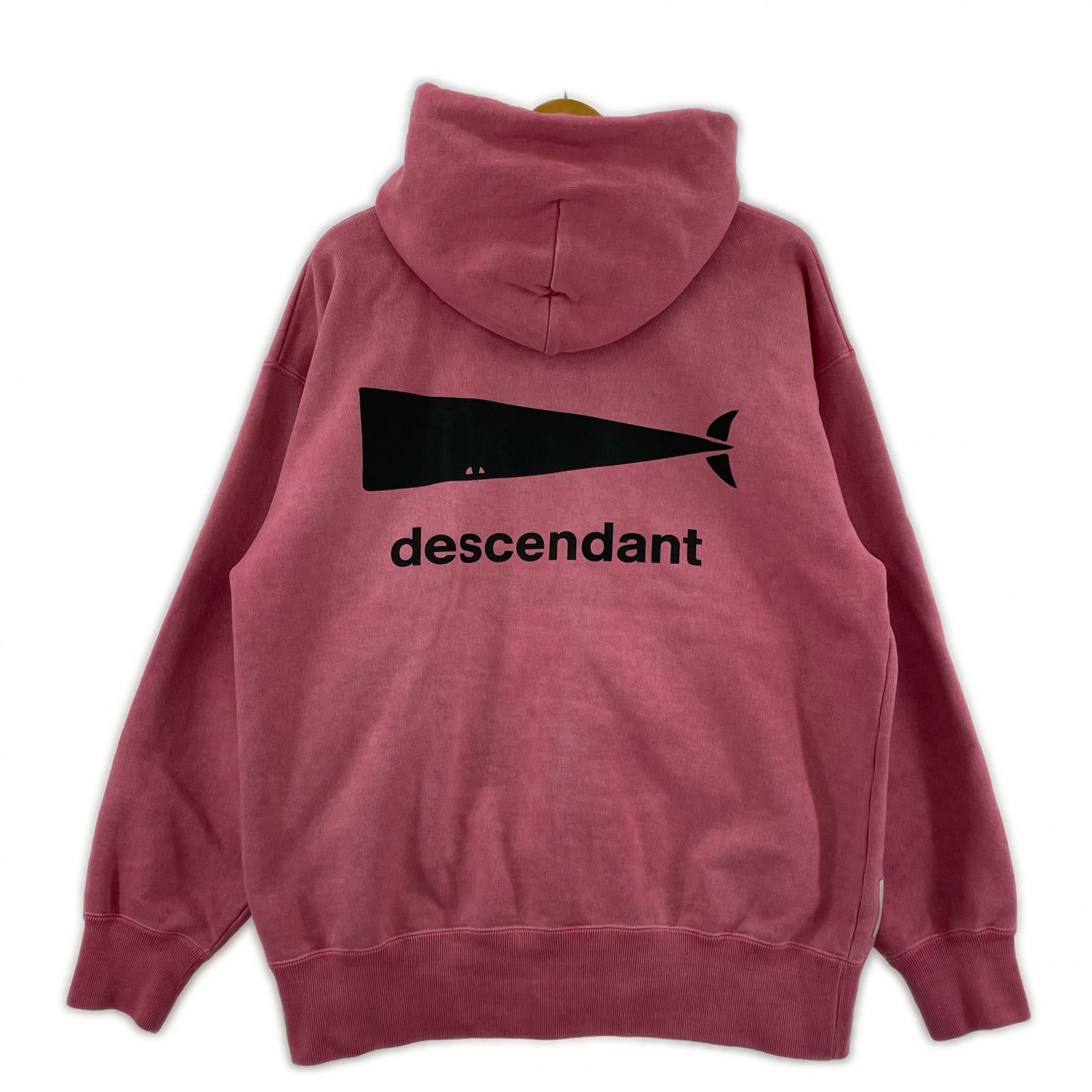 パーカー DESCENDANT 25AW CACHALOT HOODY ピンク 2 ピンク