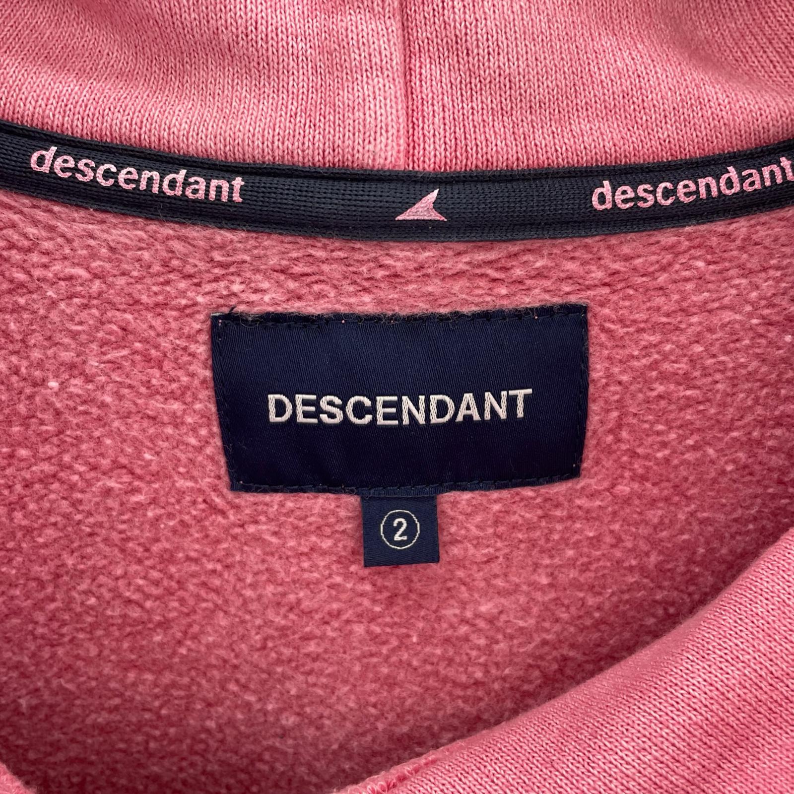 パーカー DESCENDANT 25AW CACHALOT HOODY ピンク 2 ピンク