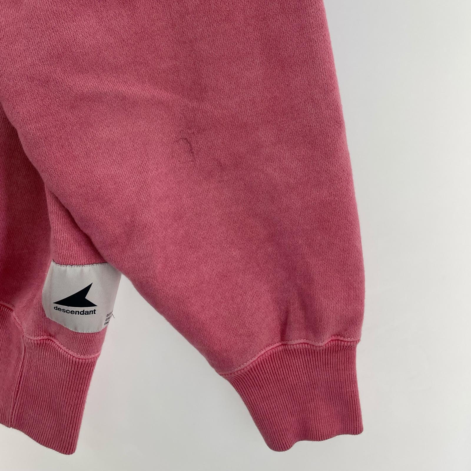 パーカー DESCENDANT 25AW CACHALOT HOODY ピンク 2 ピンク