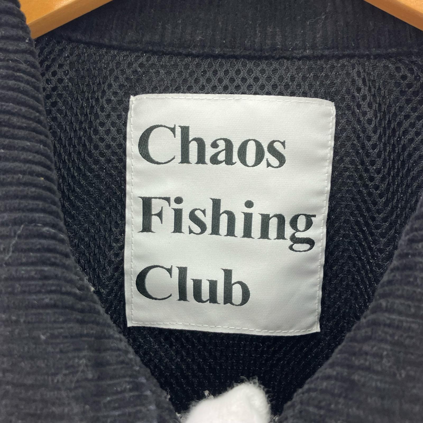ジャケット chaos fishing club コーデュロイジャケット M ブラック