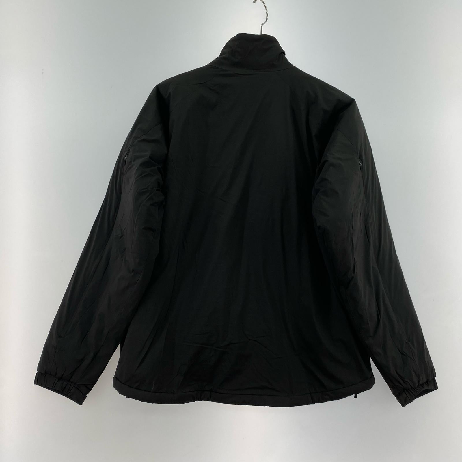 ダウンジャケット 25AW VENTILATION PUFFER JACKET S S ブラック