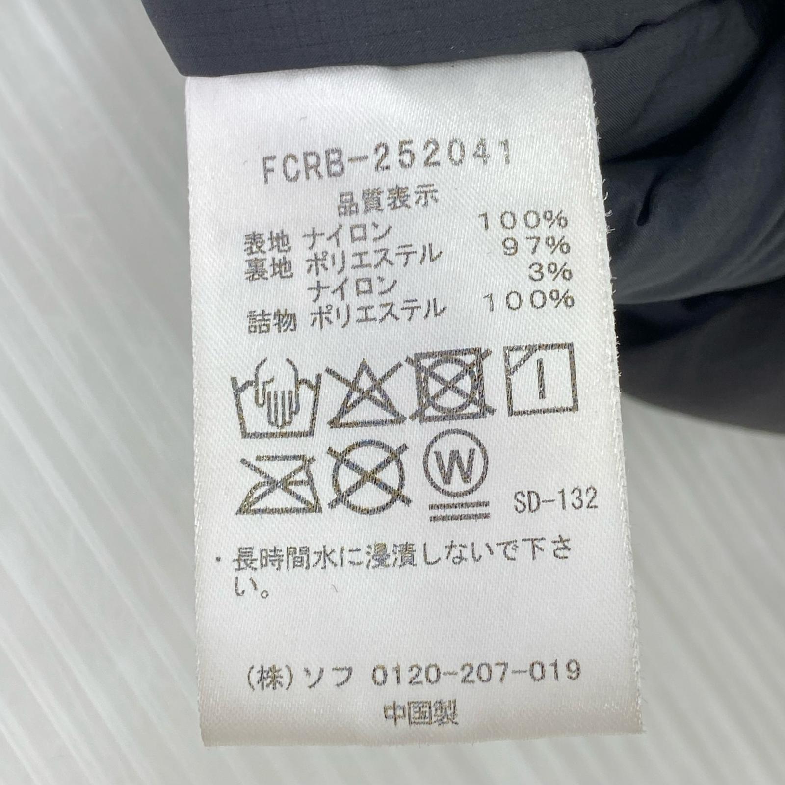 ダウンジャケット 25AW VENTILATION PUFFER JACKET S S ブラック