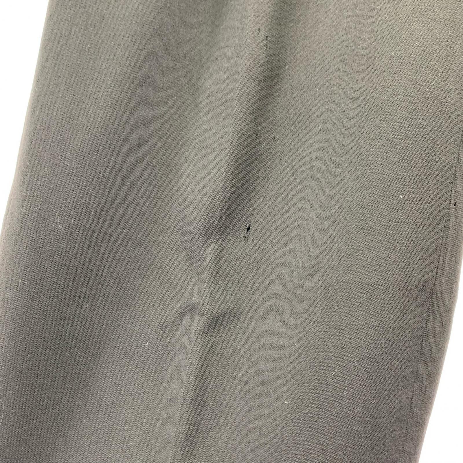 パンツ HOMME 91AW 田中オム期 ウールギャバ 2タック スラックス BLK S ブラック