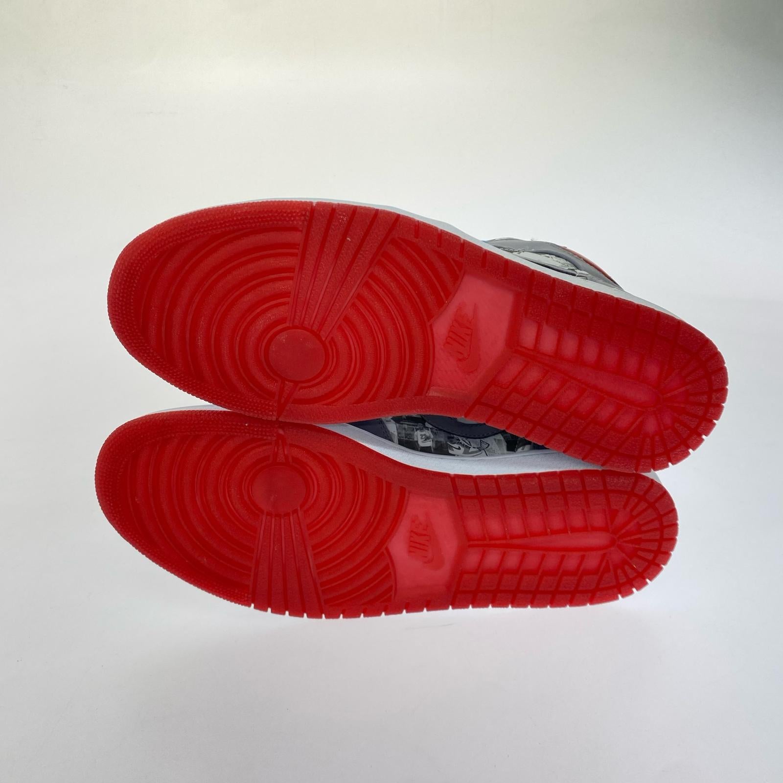 その他靴 Air Jordan 1 Retro LS Stealth/Varsity Royal/Sport Red 28.5cm 28.5cm (US10 1/2 UK10 EU47) グレー