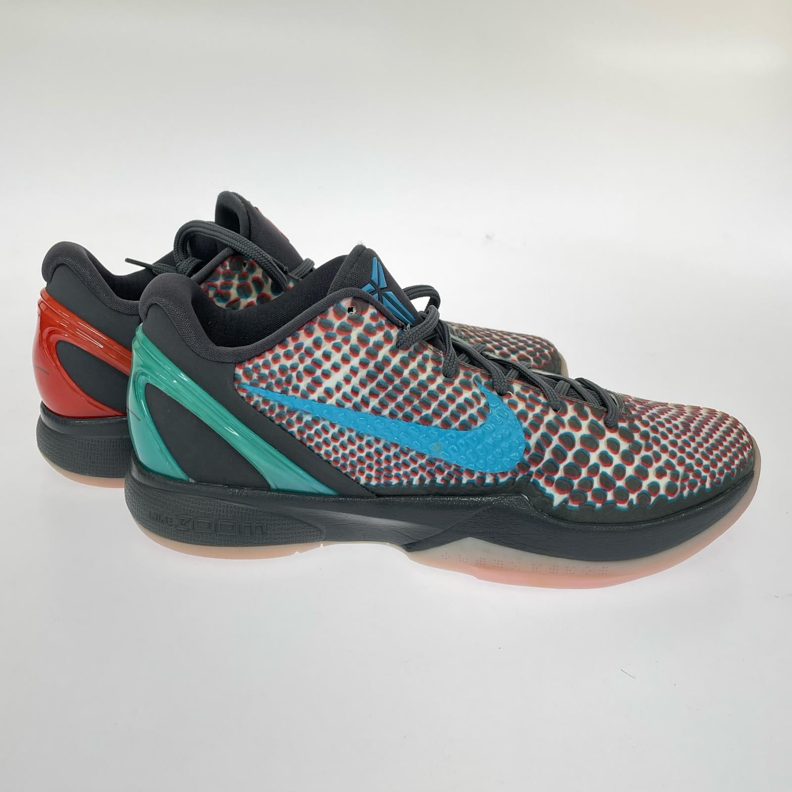 その他靴 NIKE Kobe 6 ASG Hollywood 3D Dark Grey/Daring Red ローカットスニーカー 28.5 28.5cm (US10 1/2 UK10 EU47) マルチカラー