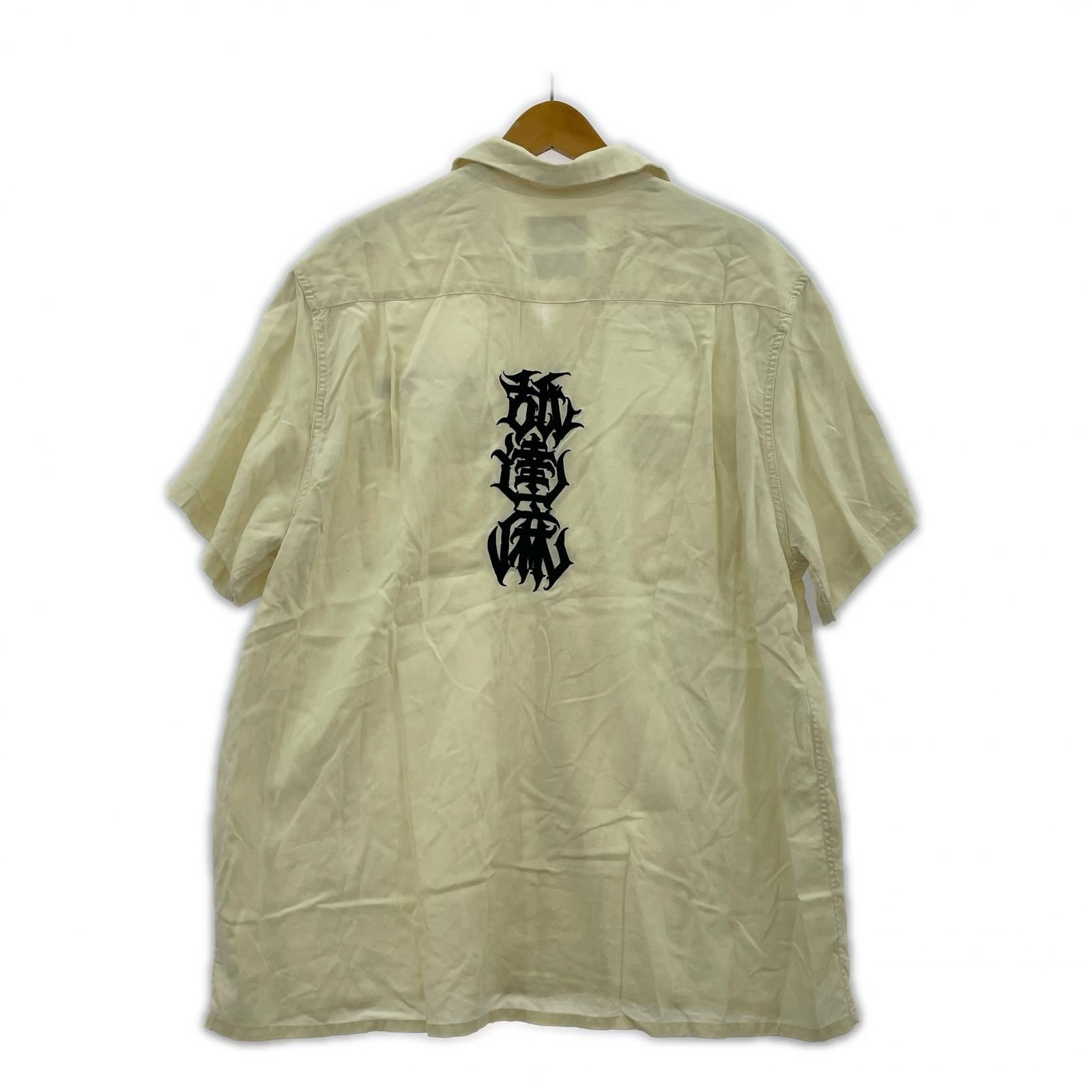 半袖シャツ BUDSPOOL 殺人音楽(XL) ホワイト