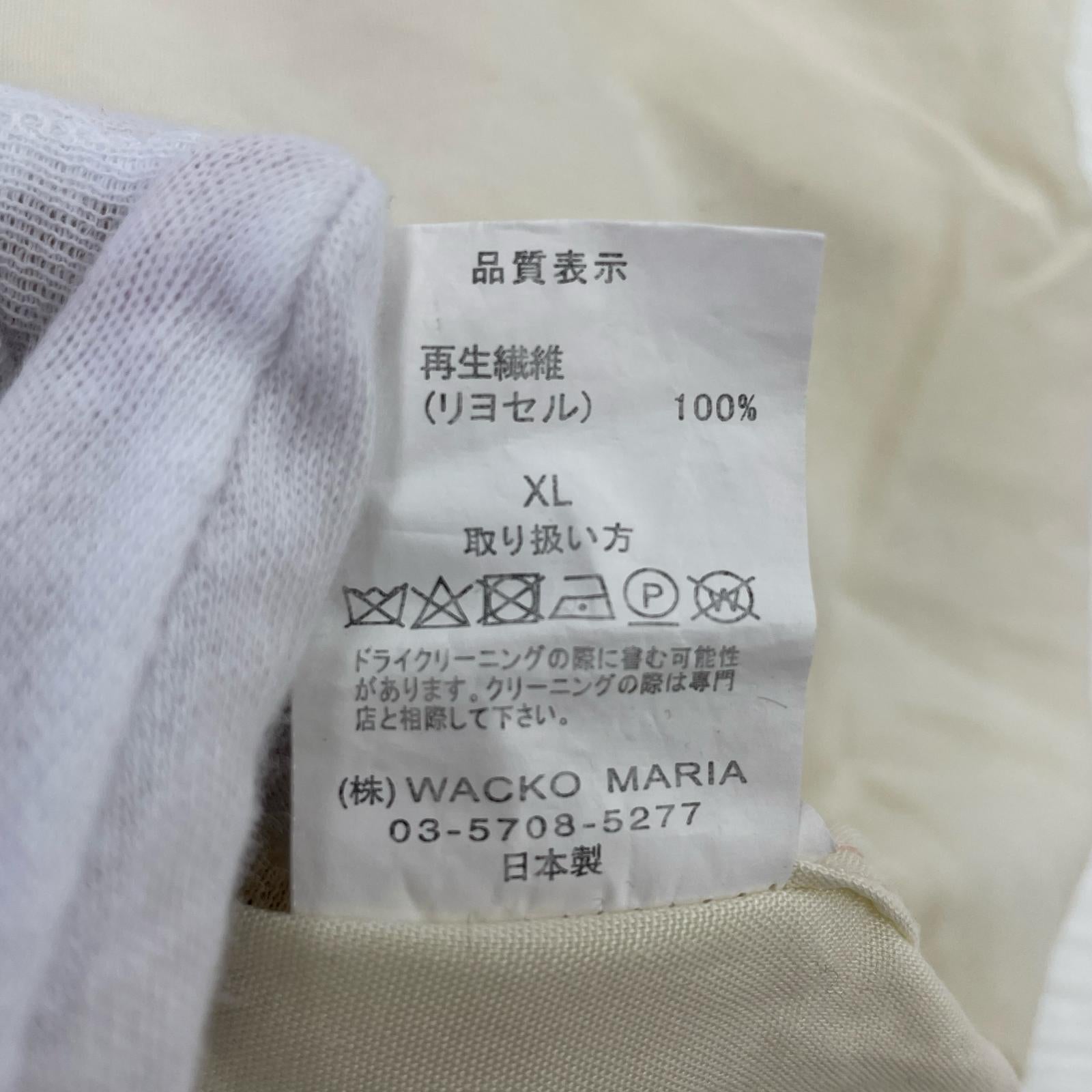 半袖シャツ BUDSPOOL 殺人音楽(XL) ホワイト