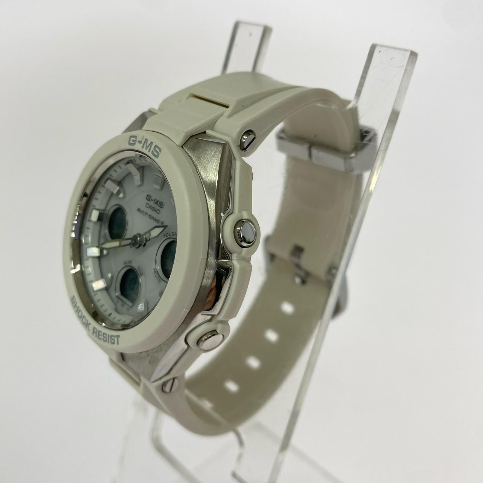 腕時計 BABY-G タフソーラー腕時計 MSG-W100 ホワイト