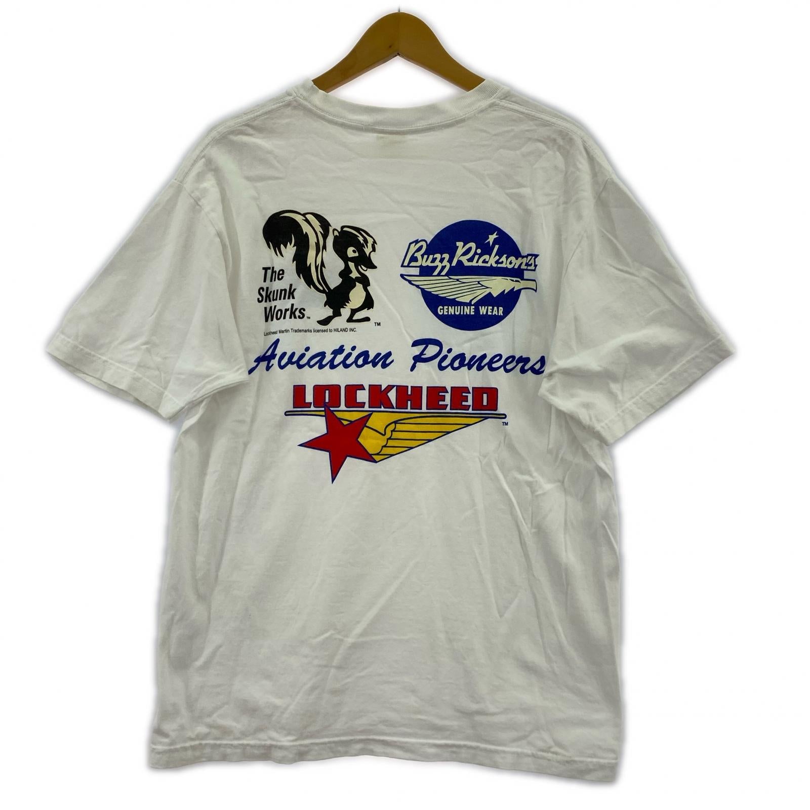 半袖Tシャツ ホワイト LOCKHEED M ホワイト