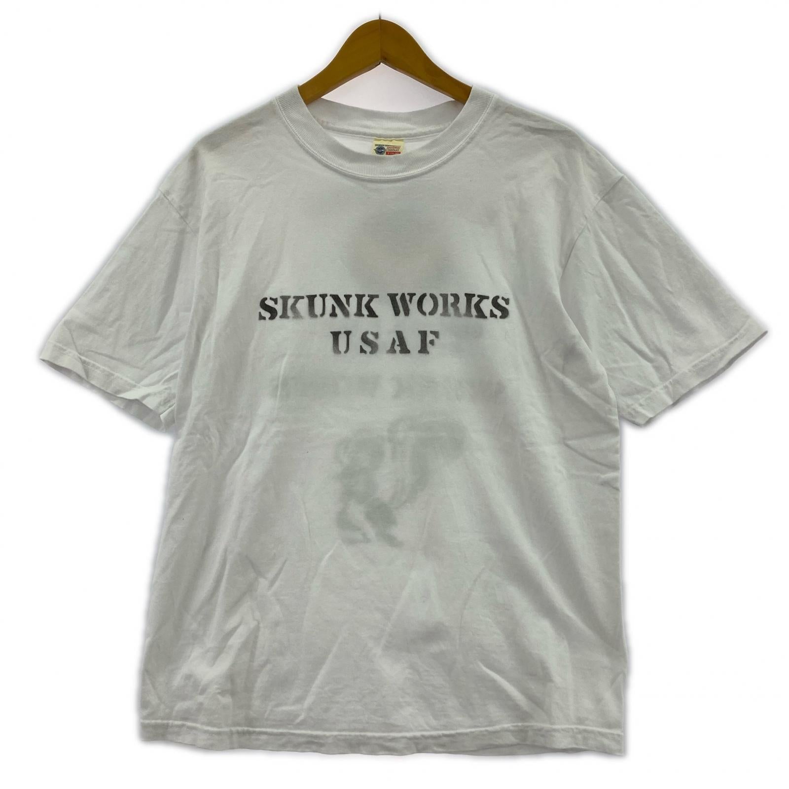 半袖Tシャツ SKUNK WORKS ホワイト S ホワイト
