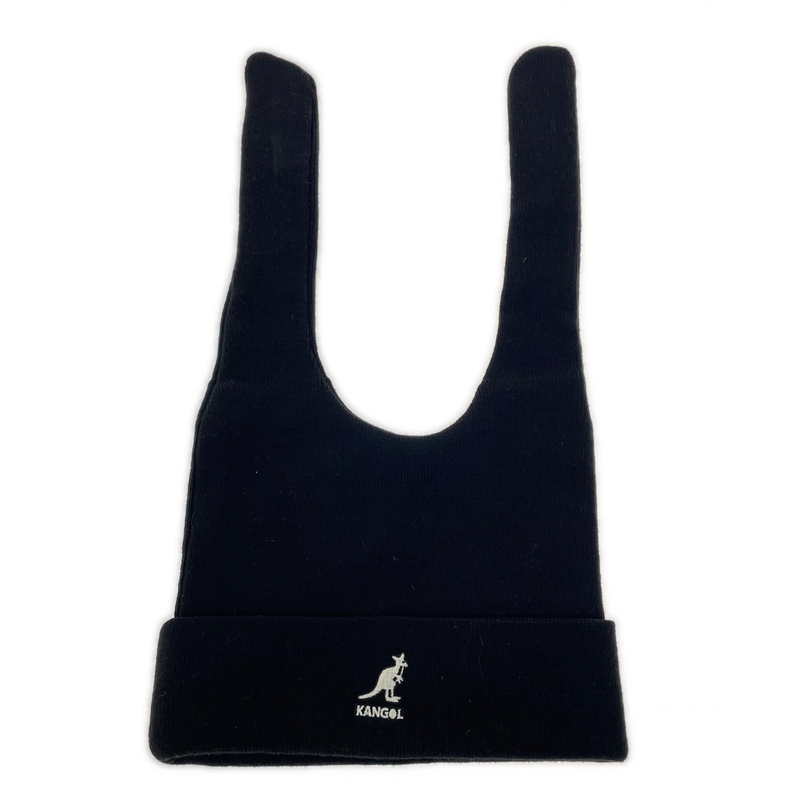 ニットキャップ ×YAGI/Rabbit Ears Beanie ブラック