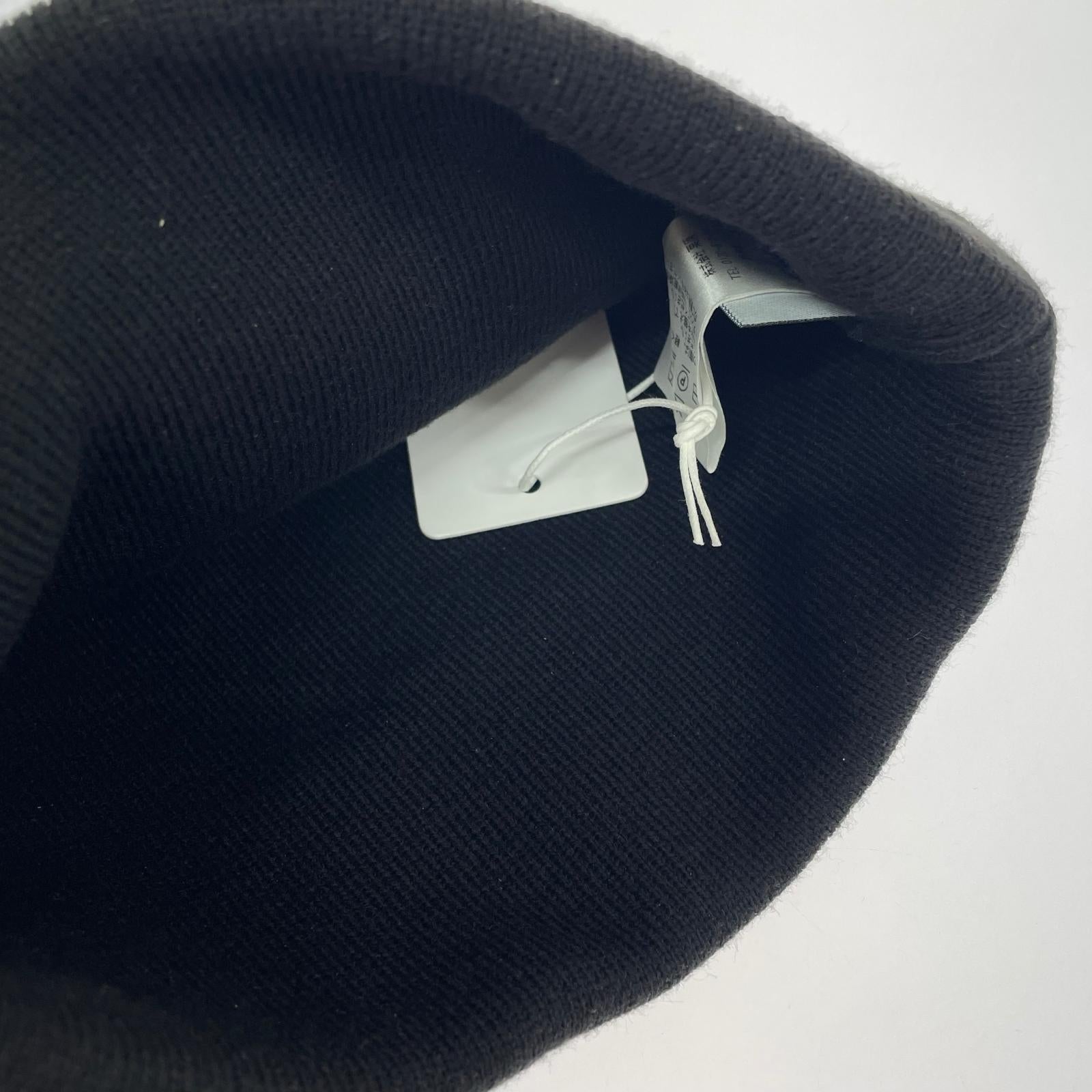 ニットキャップ ×YAGI/Rabbit Ears Beanie ブラック