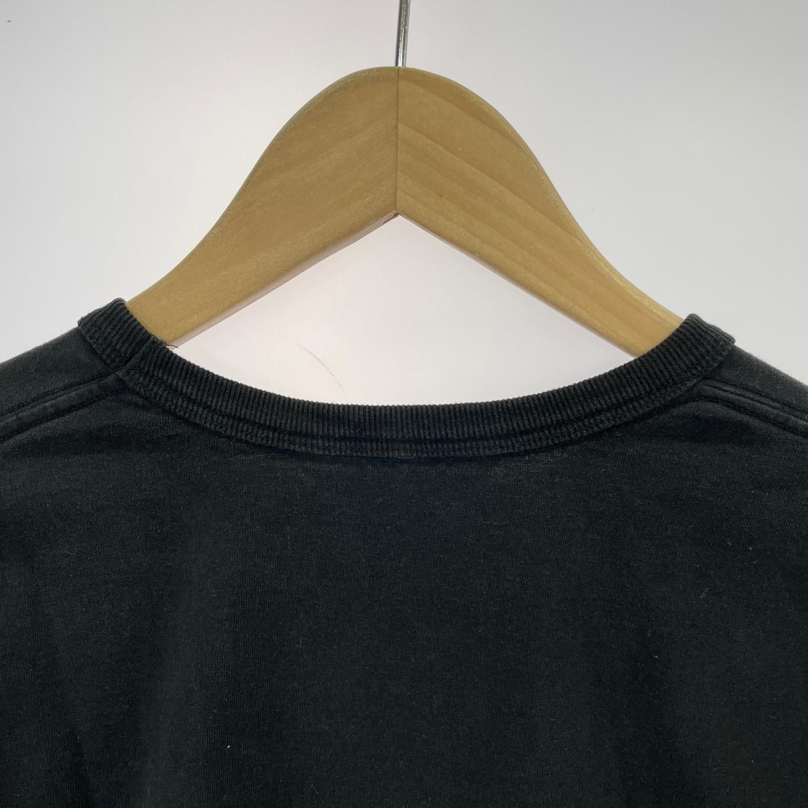 長袖Tシャツ beautiful people 22AW jersey vertical logo long/ブラック ブラック