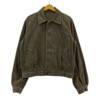 ジャケット PIGMENT DYED FINX CORDUROY BLOUSON BWN 5 5 ブラウン