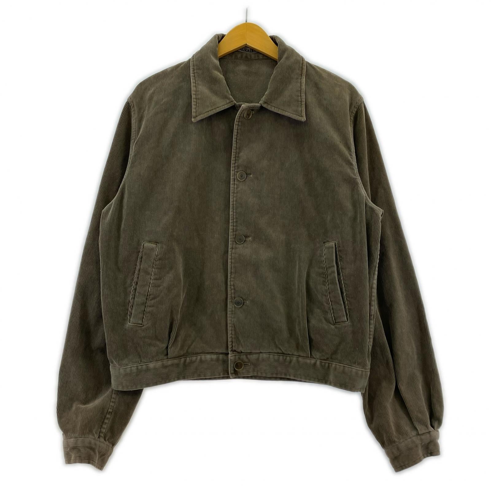 ジャケット PIGMENT DYED FINX CORDUROY BLOUSON BWN 5 5 ブラウン