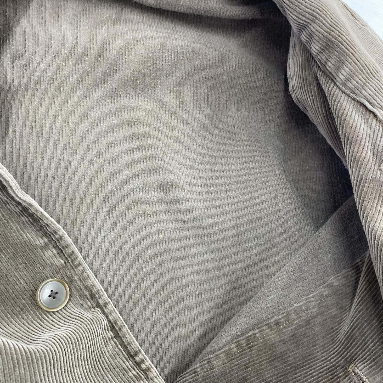ジャケット PIGMENT DYED FINX CORDUROY BLOUSON BWN 5 5 ブラウン