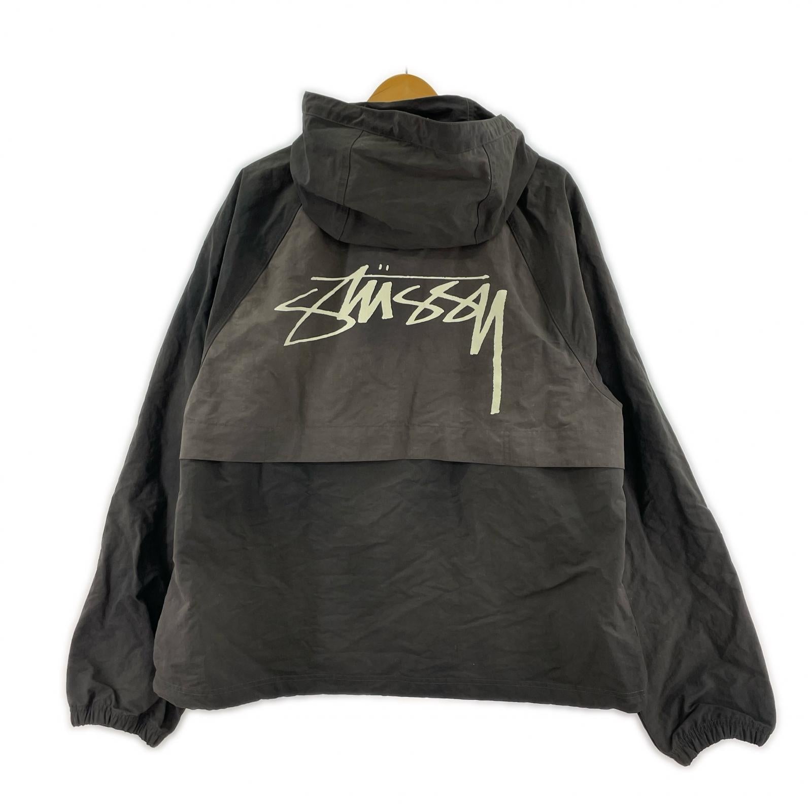 ジャケット 24SS Beach Shell Wave Dye/ナイロン/ブラック L ブラック